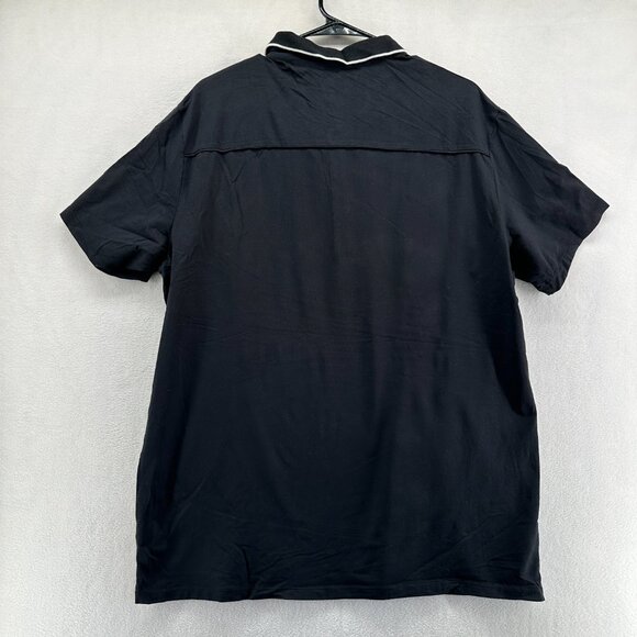 Armani Exchange Mens Short Sleeve Polo Black Size XXL - Picture 7 of 11